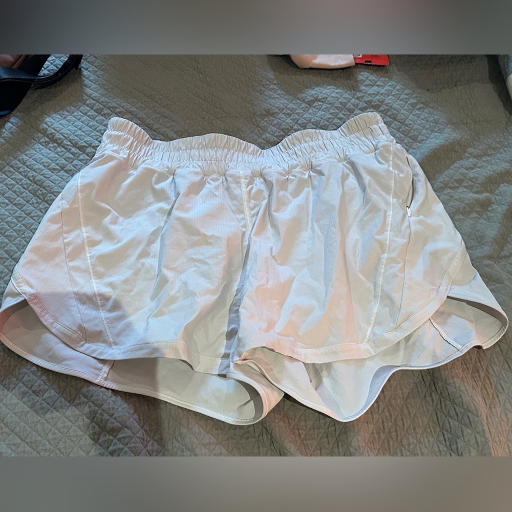 Lululemon track that high size 12 shorts